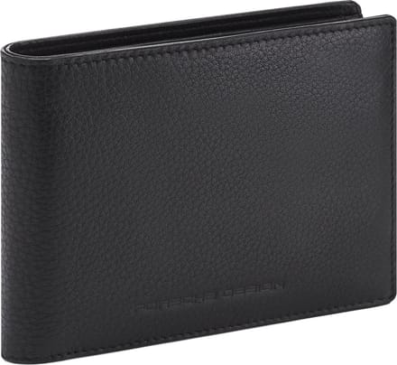 PORSCHE DESIGN Leren Portemonnee Business Wallet 7 Black Zwart