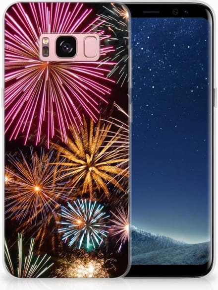 Samsung Galaxy S8 Silicone Back Cover Vuurwerk