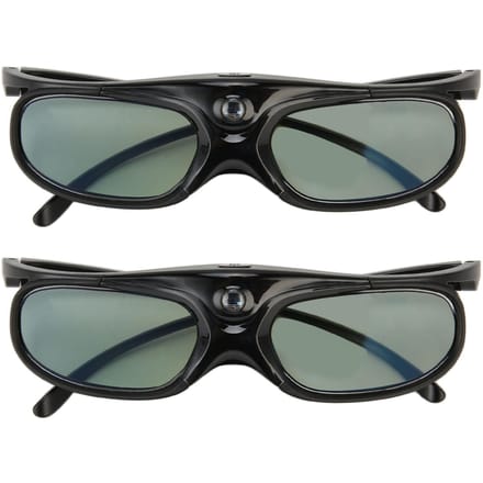 DLP Link 3D-bril Oplaadbaar 144Hz Refresh Links Rechts Oog Rotatie 3D Actieve Shutter Bril