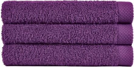 Washand 16x21 cm Uni Pure Royal Paars - 6 stuks