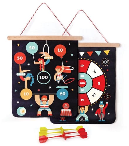 Svoora magnetisch dartbord Circus voor kinderen - veilig dartspel.