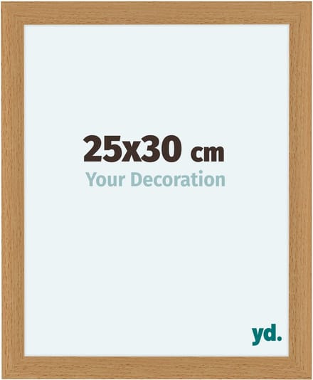 Your Decoration - Fotolijst 25x30 cm - MDF - Beuken - Como