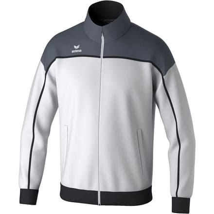 Erima Change Trainingsjack Kinderen - Wit / Slate Grey / Zwart | Maat: 152