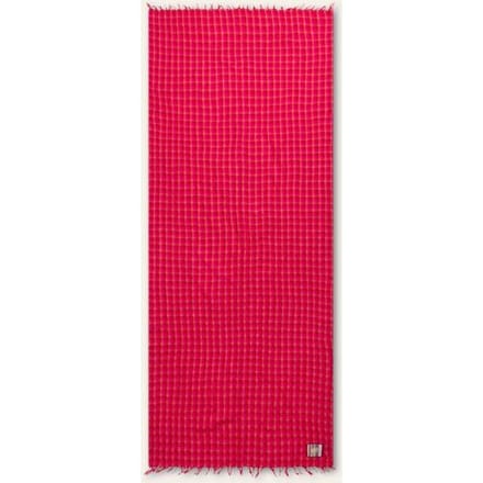 Oilily Angie Check Sjaal- maatOne size Bright Rose