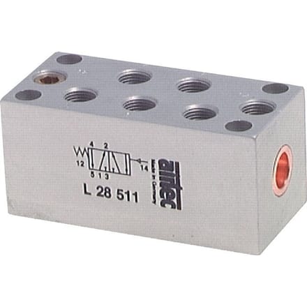 5/2 M5 Luchtgestuurd Ventiel 0-10bar/0-140psi Airtec
