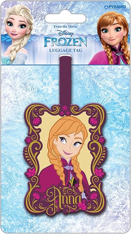Frozen Anna Bagage Label