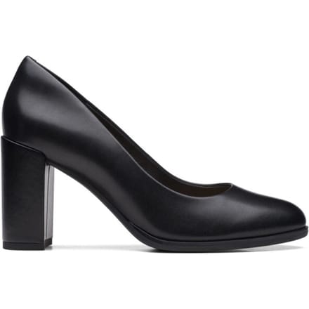 Clarks Freva 85 Court - dames pump - Zwart - maat 35.5 (EU) 3 (UK)
