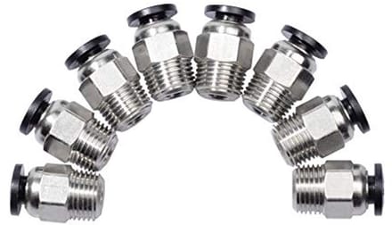 Pneumatische connector voor 3D-printers - 8 stuks