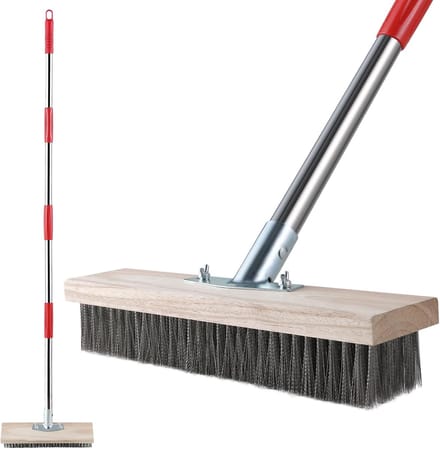 Kunstgrasbezem - Duurzaam - Ideaal voor Tuin - Hark
