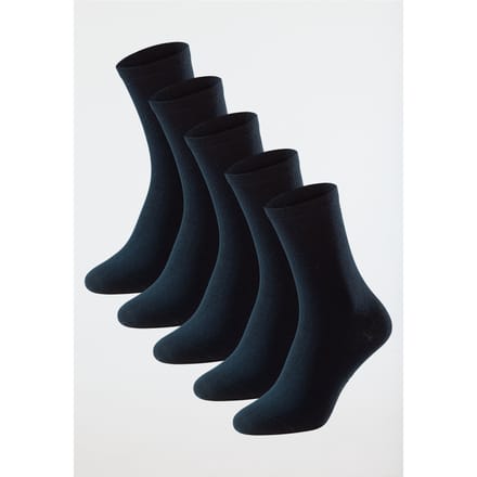 Schiesser Damessokken 5 Pack - Bluebird Dames Sokken blauw