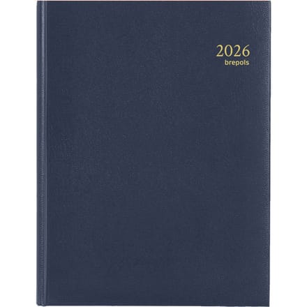 Agenda 2027 Brepols Timing Lima 7dagen/2pagina's viertalig blauw