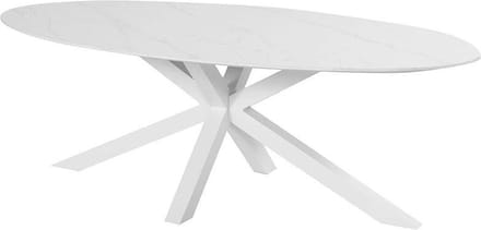 Hartman Xander Tuintafel Ovaal - Wit