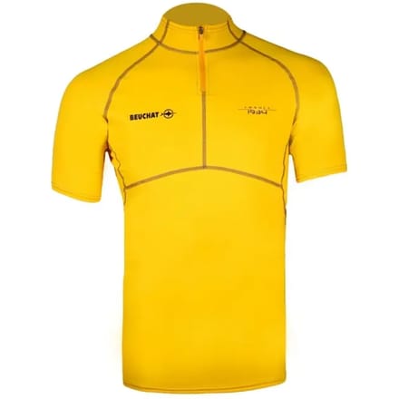 Beuchat Atoll Korte Mouw Rash Guard Geel M Man