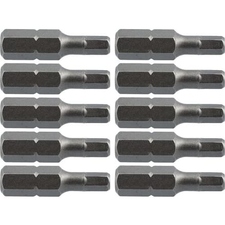 Labor schroefbit HEX3,0x25mm* (10 Stuks)