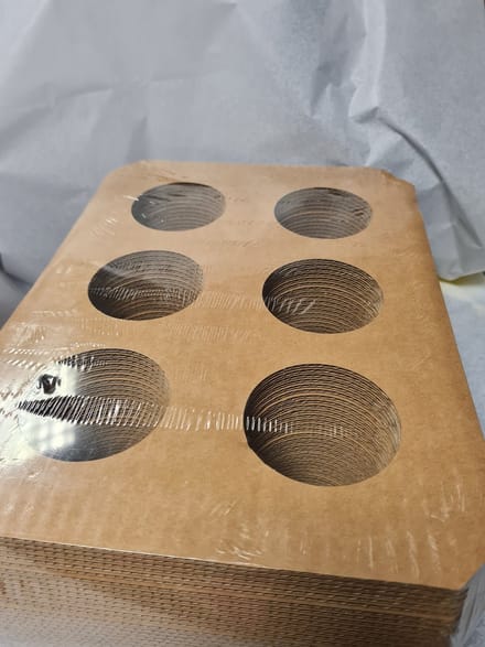 Draagtray- Karton- 6 gaats- 50 stuks