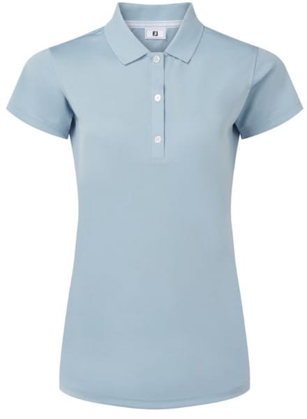 Footjoy Stretch Pique Dames Polo Shirt Lichtblauw