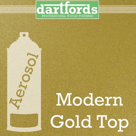 Dartfords FS5659 Metallic Nitrocelluloselak Modern Gold Top 400ml spuitbus