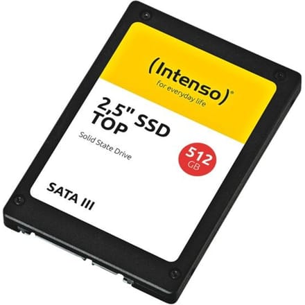 (Intenso) 2.5inch SSD SATA III TOP - Interne SSD - 2.5inch - SATA III - 512GB (3812450)