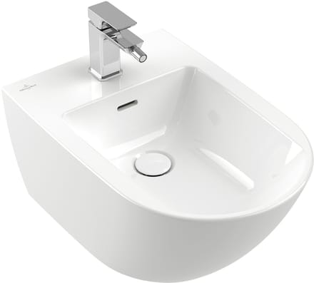 villeroy boch Villeroy & Boch Subway 3.0 bidet, 375x560mm, 447000, Wit Alpin CeramicPlus, 447000R1