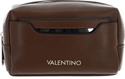 VALENTINO Toilettas Chamonix Re Soft Cosmetic Case Moro Bruine