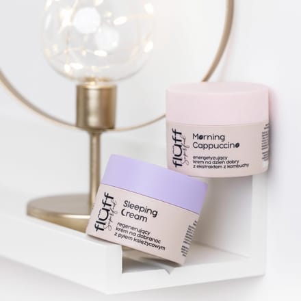 FLUFF Sleeping Cream Nachtcrème - Moonmilk 50ml.