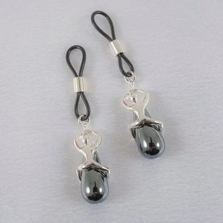 Sylvie Monthulé | Zilveren Tepelklem en Sieraad | Hematite