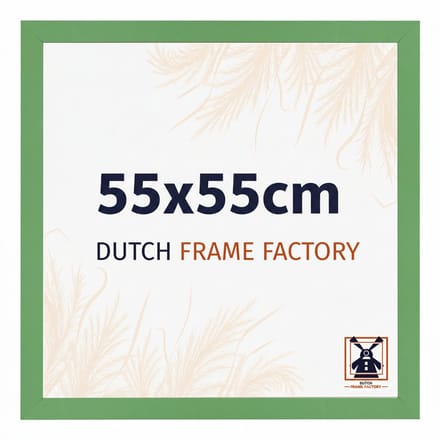 Fotolijst 55x55 cm - MDF - Groen - Benno