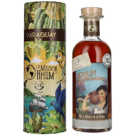 La Maison du Rhum PARAGUAY 2007/2020 Batch N° 3 45% Vol. 0,7l in Tinbox