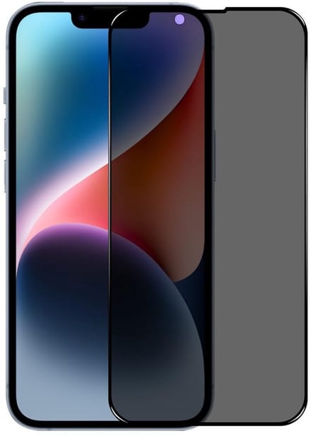 Privacy Screenprotector geschikt voor iPhone 14 Plus - Screenprotector Privacy geschikt voor iPhone 14 Plus - Privacy Glass - Edge to Edge - 2 Stuks