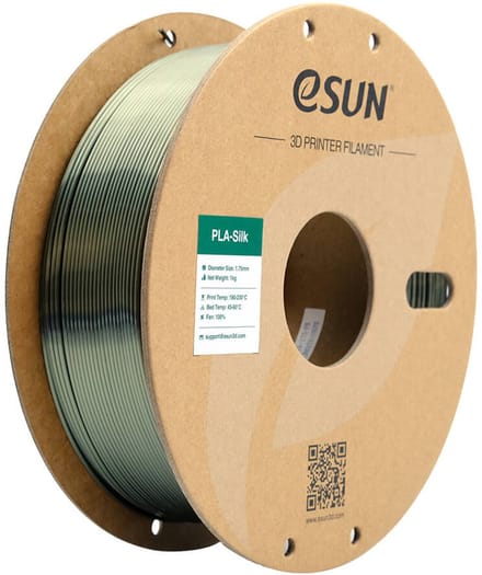 eSun PLA-Silk Brons zijdeglans / Bronze 1 kg - 1.75mm - 3D printer filament