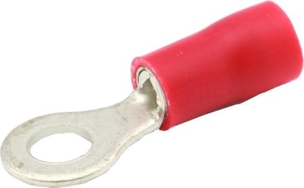 Carpoint Ring Kabelschoen 635 M5 Rood 10 Stuks
