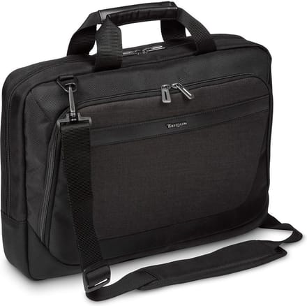 Targus CitySmart 14.15.15.6" Slimline Topload Laptop Case - Black/Grey