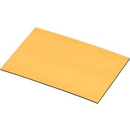 Magnetische magazijnkaartjes, geel, 30 x 75 mm