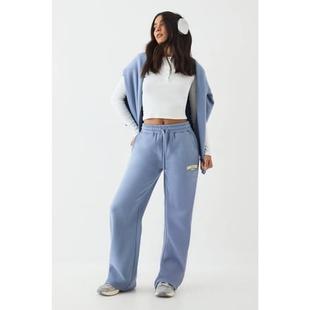 Dames DSGN Studio Oversized Hooded Trainingspak | Blauw | Maat: Small