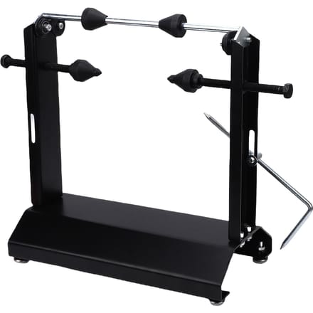 Support d'équilibrage de roue de moto Robuste Équilibreuse de roue de pneu pour l'alignement statique et dynamique des pneus black