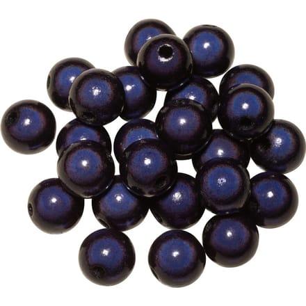 Miracle Beads, 8 mm - Zwart