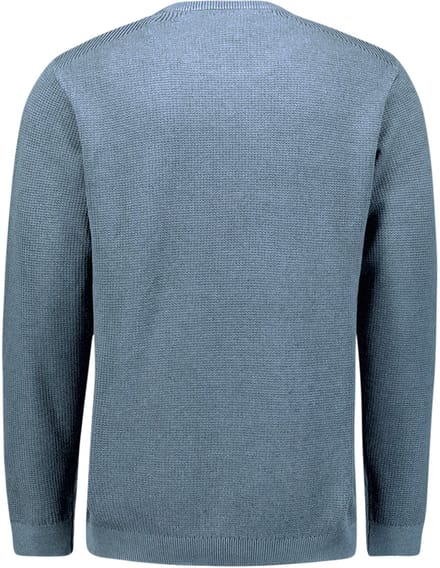 No Excess Pullover crewneck plated structure dusty blue