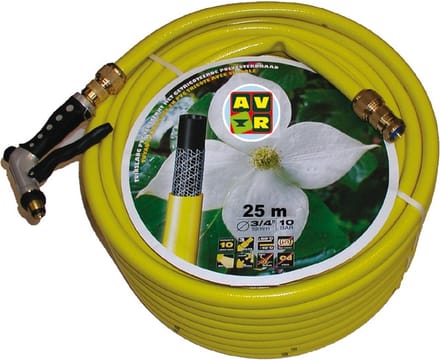 Talen Tools - Tuinslang - Getricoteerd - High Twist Resistant - 3/4 inch - 25 meter - Met koppelingen