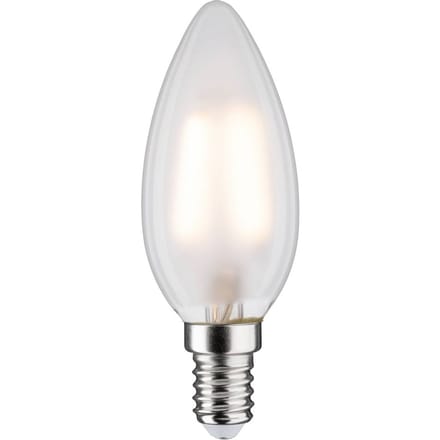Pauleen LED kaarslamp, gloeidraad, E14, 3 W, mat, 2.700 K