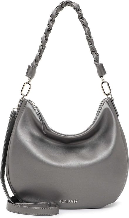 SURI FREY Schoudertas Tiffany Shoulder Bag Darksilver Grijs