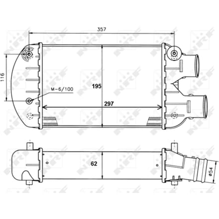 Intercooler NRF 30122A