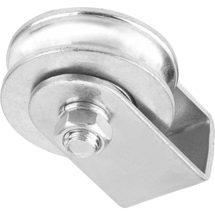 0.3 Ton Laadvermogen Enkele Katrolblok Draaibare Katrol Roller Hefwiel voor Staalkabel (#02)