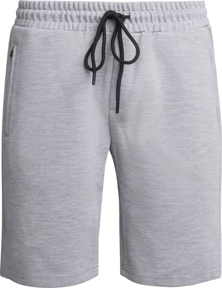 Mario Russo Mario Russo Pique Short grijs melange