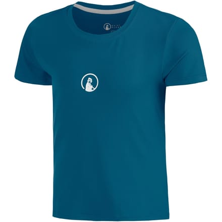 Quiet Please Create Retriever T-shirt Meisjes-Petrolblauw,Wit