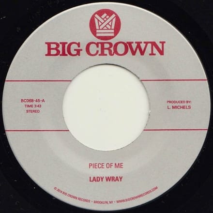 Lady Wray - Pice Of Me (7" Single)