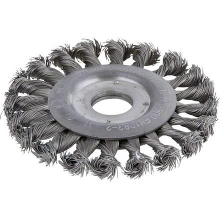Wolfcraft Staaldraad-schijfborstel WS Ø 115 x 22,2 mm 2148000 1 stuk(s)