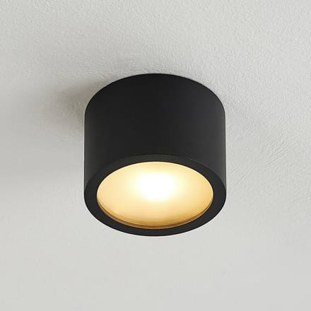Arcchio - downlight - 1licht - Aluminium, metaal - H: 6.5 cm - G9 - zwart (RAL 9004)