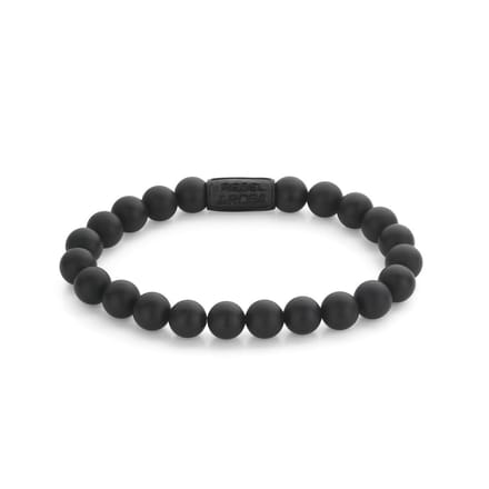 Rebel & Rose Mad Panther Armband RR-80082-B – Zwart Onyx