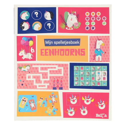 My Unicorns Game Book