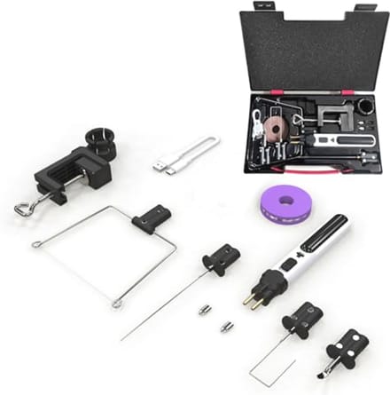 Elektrische piepschuimsnijder 5-in-1 - Professionele schuimsnijder met USB-oplading